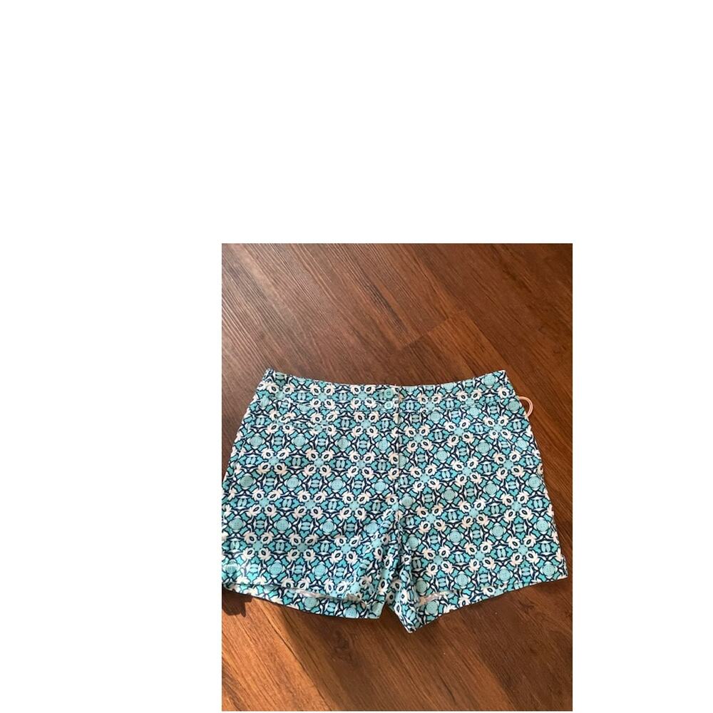Bahama Breeze Women's Size 8 Petite Summer Shorts Blue White New with Tags! - Picture 1 of 6
